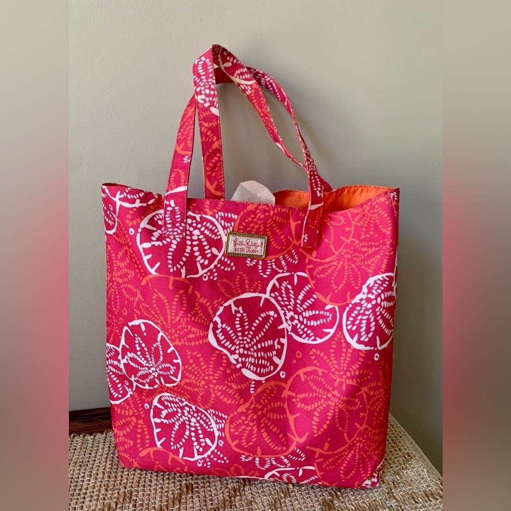 LILLY PULITZER FOR ESTEE LAUDER TOTE - Picture 1 of 5